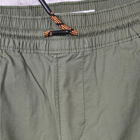 Levi Strauss Boys Cargo Jogger Pull On Pants Olive Green Outdoor Activewear UPF - Picture 5 of 14